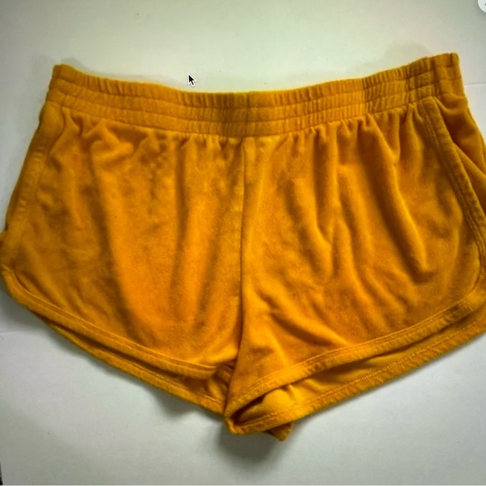 Wild Fable women’s gold Yellow Women's terry cloth Shorts exercise bootie shorts